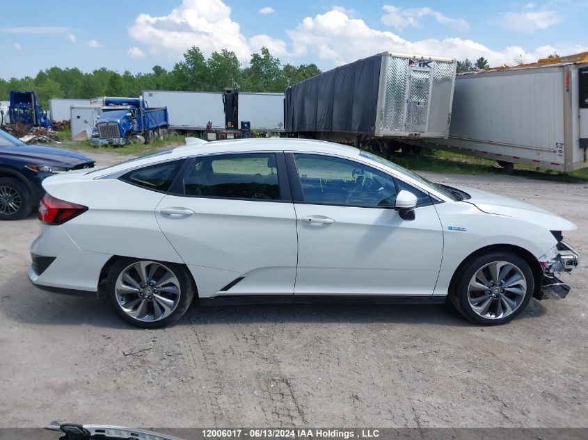 2018 Honda Clarity Plug-In Hybrid VIN: JHMZC5F11JC800395 Lot: 12006017