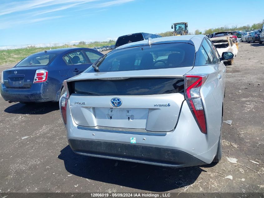 2017 Toyota Prius Technology/Touring VIN: JTDKARFU6H3043742 Lot: 12006019