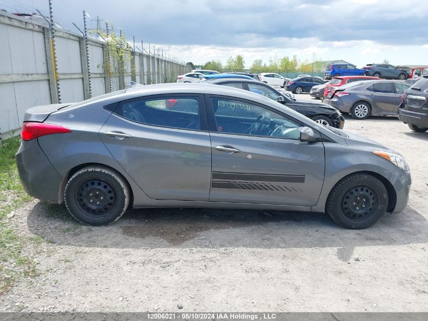 2013 Hyundai Elantra Gl VIN: 5NPDH4AE1DH291628 Lot: 12006021