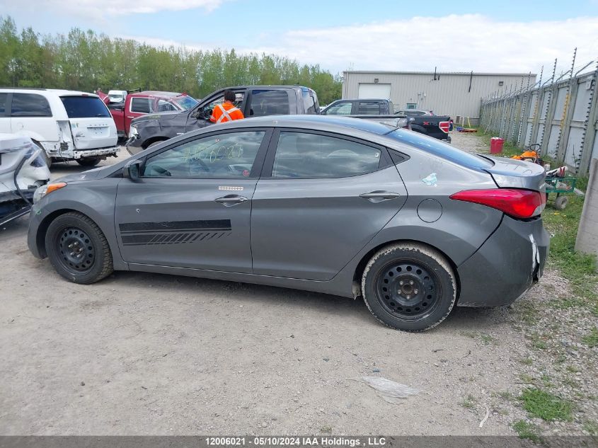 2013 Hyundai Elantra Gl VIN: 5NPDH4AE1DH291628 Lot: 12006021