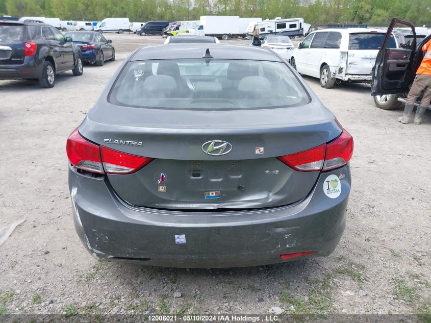 2013 Hyundai Elantra Gl VIN: 5NPDH4AE1DH291628 Lot: 12006021