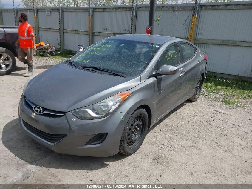 2013 Hyundai Elantra Gl VIN: 5NPDH4AE1DH291628 Lot: 12006021