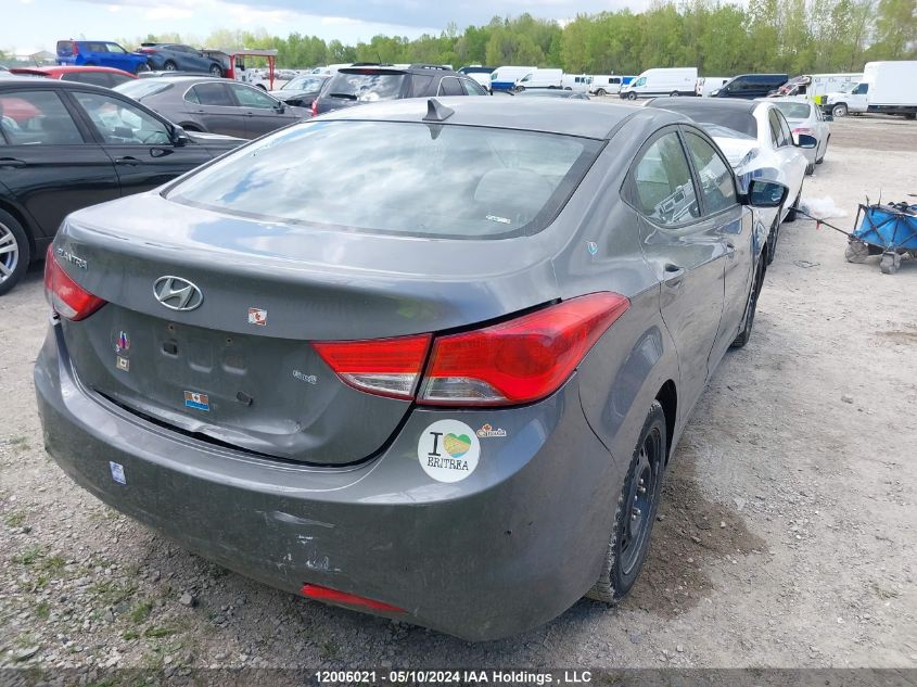 2013 Hyundai Elantra Gl VIN: 5NPDH4AE1DH291628 Lot: 12006021