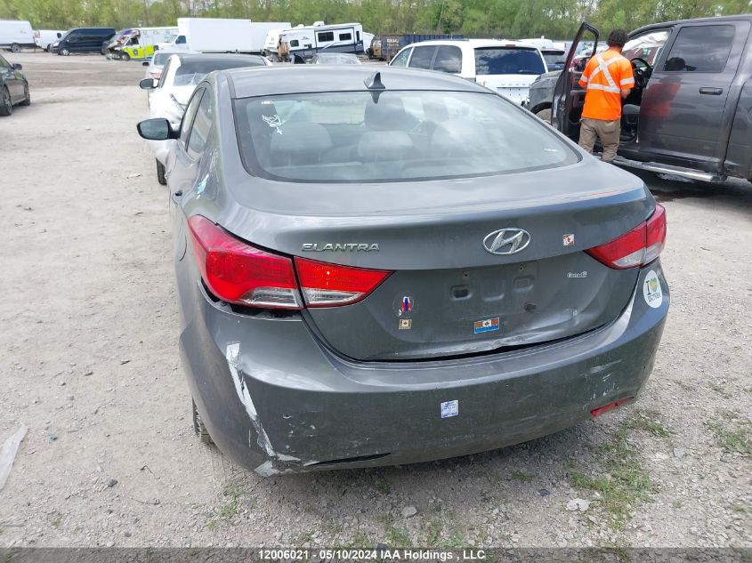 2013 Hyundai Elantra Gl VIN: 5NPDH4AE1DH291628 Lot: 12006021