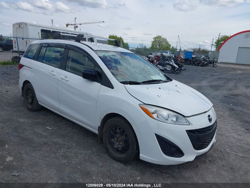 2012 Mazda Mazda5 VIN: JM1CW2CL1C0129334 Lot: 12006029