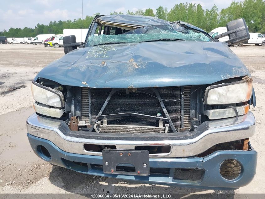 2002 GMC Sierra 2500Hd Sle VIN: 1GTHK23152F153471 Lot: 12006034