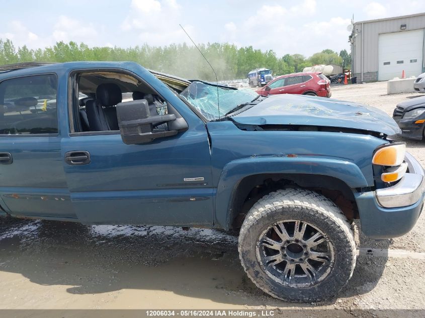 2002 GMC Sierra 2500Hd Sle VIN: 1GTHK23152F153471 Lot: 12006034