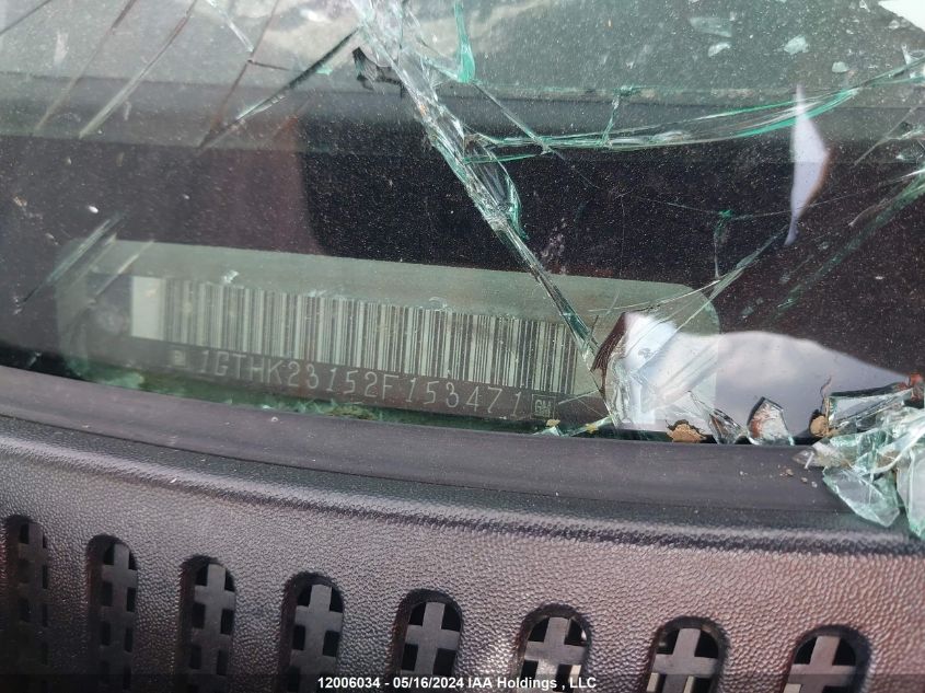 2002 GMC Sierra 2500Hd Sle VIN: 1GTHK23152F153471 Lot: 12006034