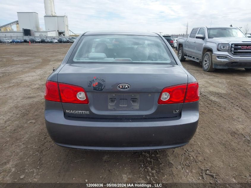 2008 Kia Magentis VIN: KNAGE123185180453 Lot: 12006036