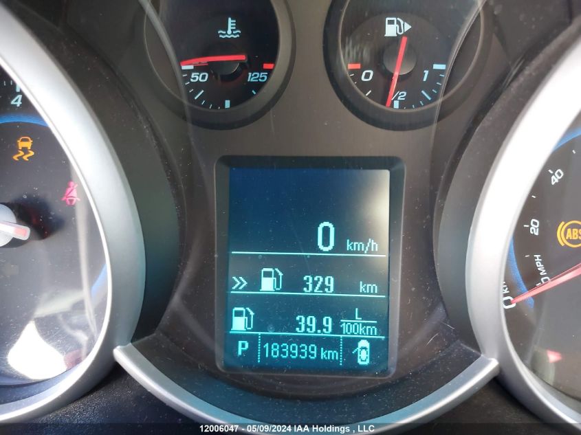 2012 Chevrolet Cruze Lt VIN: 1G1PF5SC5C7315253 Lot: 12006047