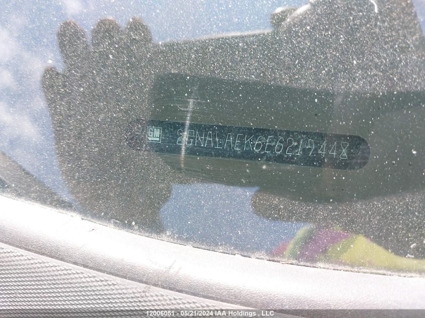 2014 Chevrolet Equinox VIN: 2GNALAEK6E6219448 Lot: 12006051