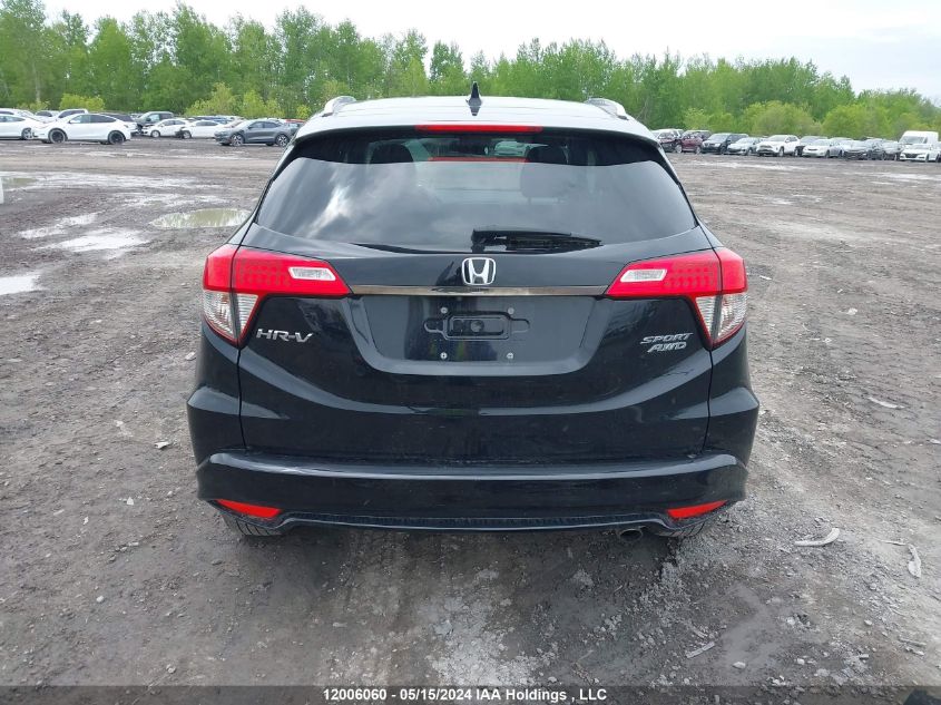 2019 Honda Hr-V VIN: 3CZRU6H22KM101992 Lot: 12006060