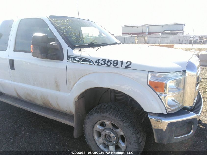 2012 Ford F350 Super Duty VIN: 1FD8X3B67CEC16416 Lot: 12006063