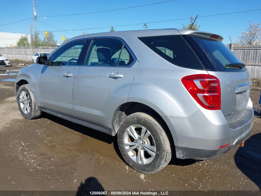 2017 Chevrolet Equinox VIN: 2GNALBEK3H1563617 Lot: 12006067