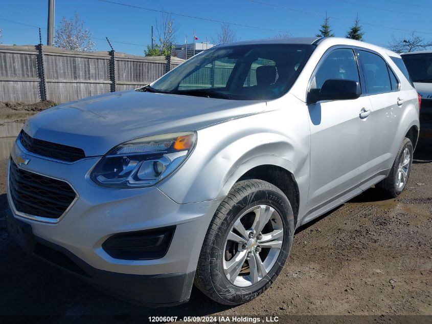 2017 Chevrolet Equinox VIN: 2GNALBEK3H1563617 Lot: 12006067