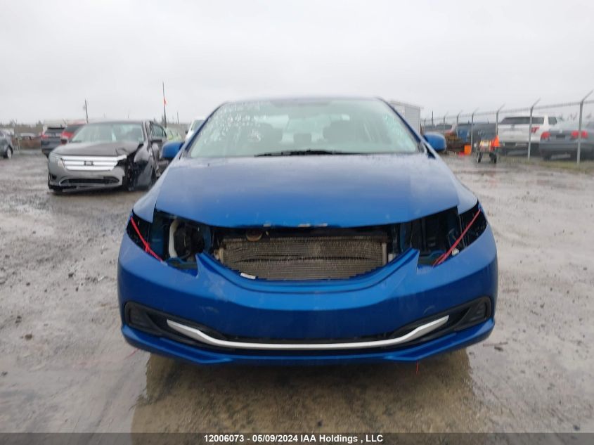 2013 Honda Civic Sdn VIN: 2HGFB2F46DH039883 Lot: 12006073