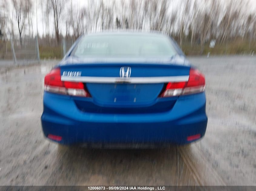 2013 Honda Civic Sdn VIN: 2HGFB2F46DH039883 Lot: 12006073