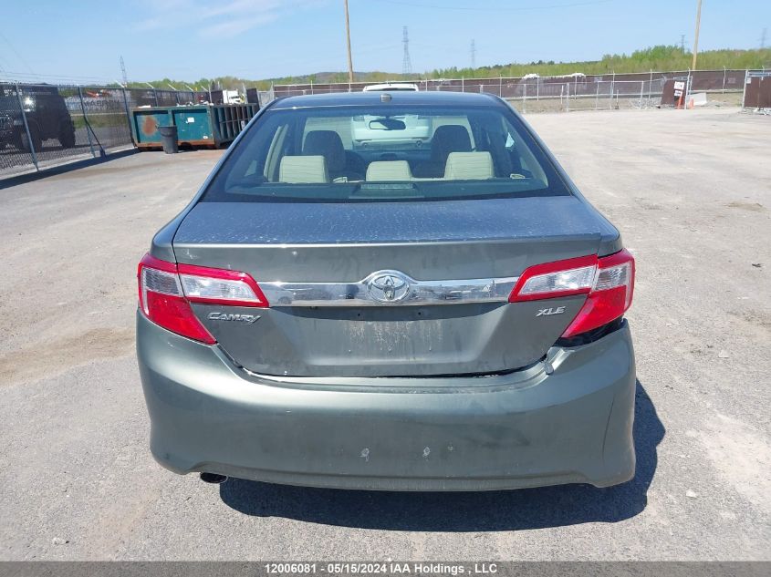 2012 Toyota Camry Se V6/Xle V6 VIN: 4T1BK1FKXCU511855 Lot: 12006081