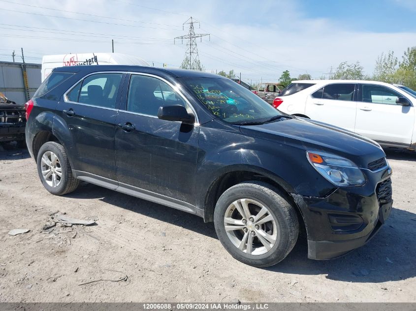 2016 Chevrolet Equinox VIN: 2GNFLEEK5G6297543 Lot: 12006088