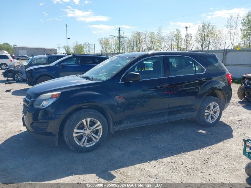 2016 Chevrolet Equinox VIN: 2GNFLEEK5G6297543 Lot: 12006088