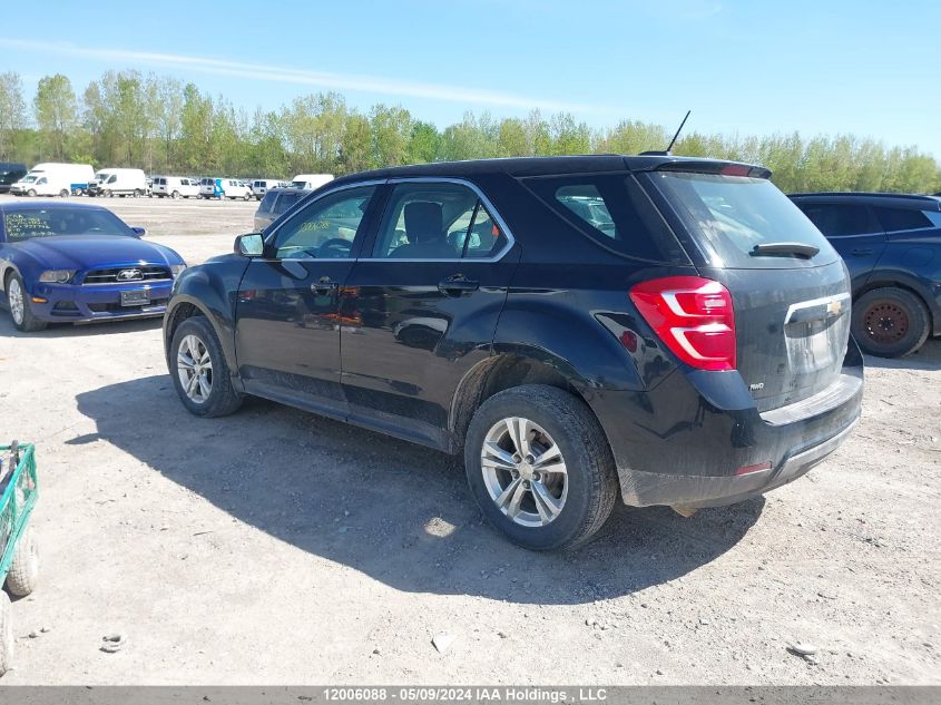 2016 Chevrolet Equinox VIN: 2GNFLEEK5G6297543 Lot: 12006088