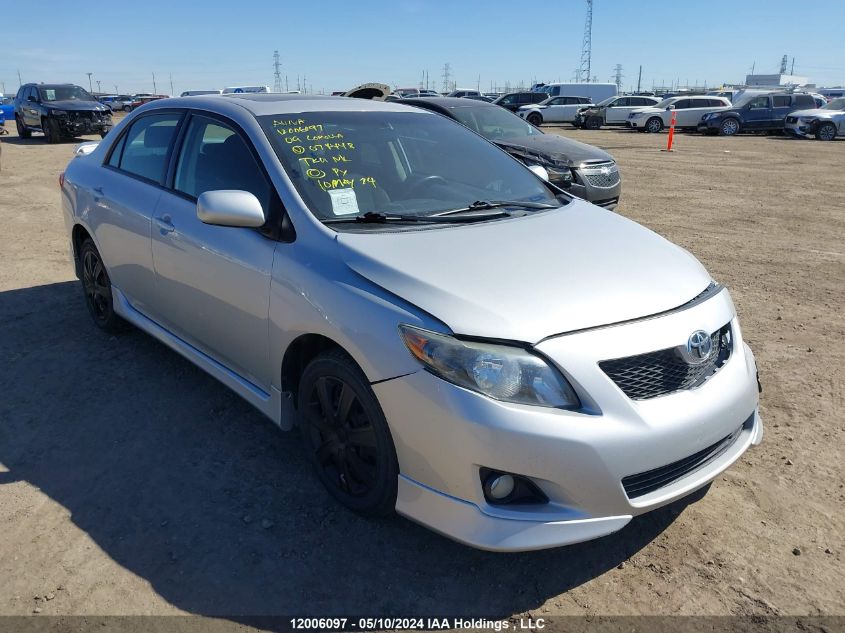 2009 Toyota Corolla S/Le/Xle VIN: 2T1BU40E19C074448 Lot: 12006097