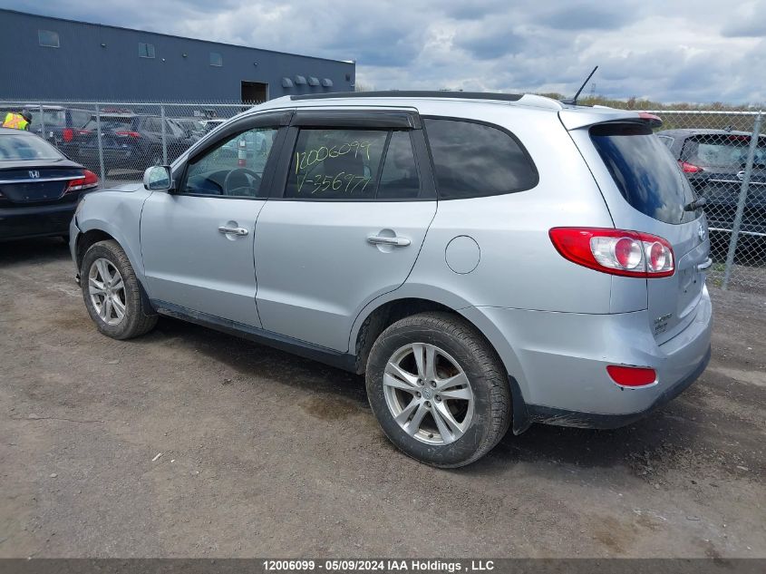 2010 Hyundai Santa Fe Se VIN: 5NMSHDAG3AH356979 Lot: 12006099