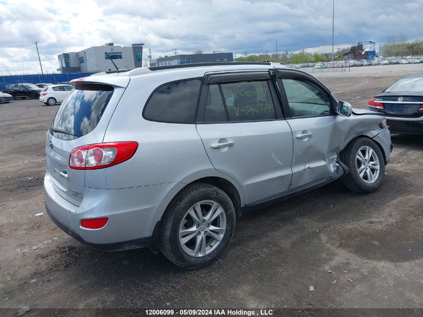 2010 Hyundai Santa Fe Se VIN: 5NMSHDAG3AH356979 Lot: 12006099