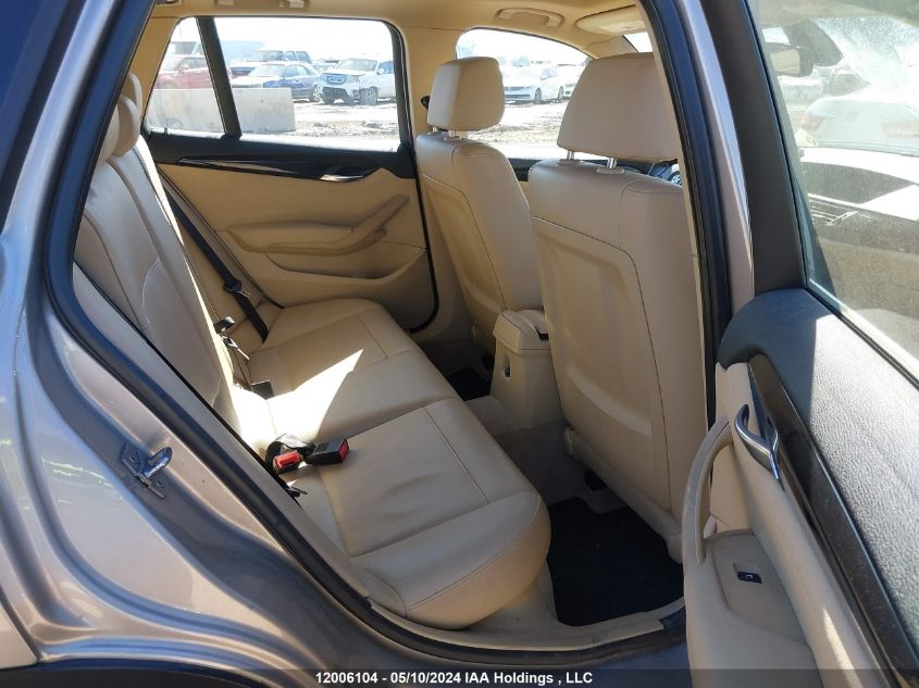 2012 BMW X1 VIN: WBAVL1C59CVM57260 Lot: 12006104