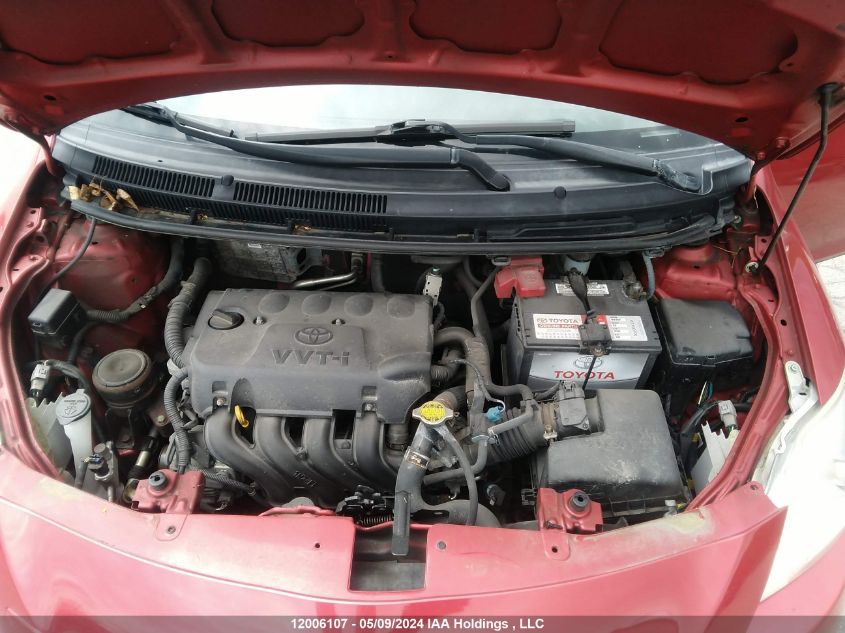 2012 Toyota Yaris VIN: JTDBT4K37CL028721 Lot: 12006107