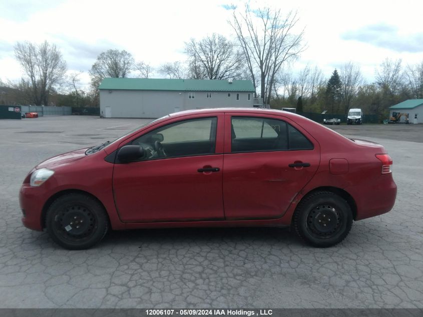 2012 Toyota Yaris VIN: JTDBT4K37CL028721 Lot: 12006107