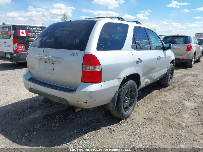 2003 Acura Mdx Touring VIN: 2HNYD18653H001287 Lot: 12006109