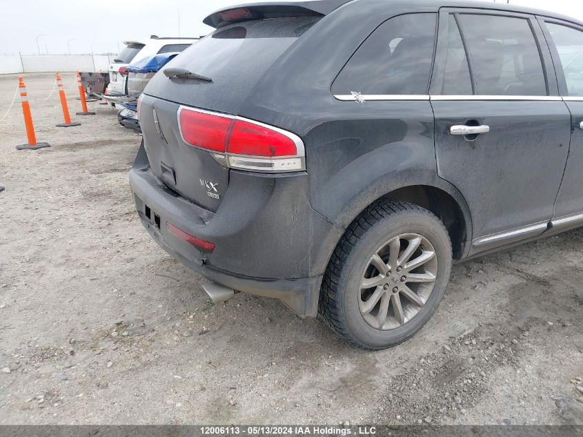 2011 Lincoln Mkx VIN: 2LMDJ8JK9BBJ22953 Lot: 12006113