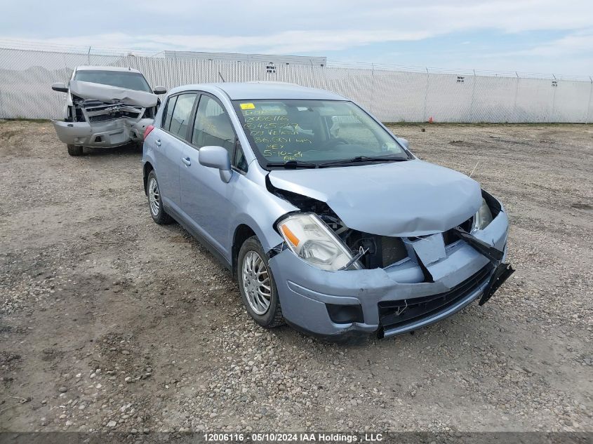 2009 Nissan Versa S/Sl VIN: 3N1BC13E99L425247 Lot: 12006116