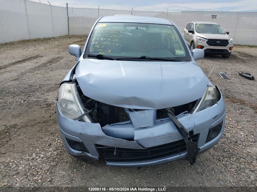 2009 Nissan Versa S/Sl VIN: 3N1BC13E99L425247 Lot: 12006116