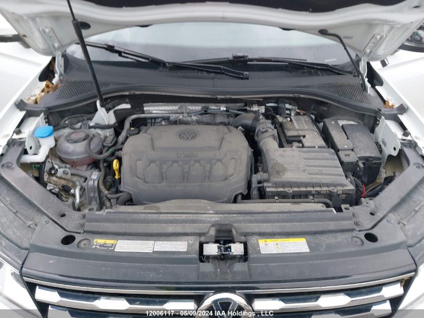 2021 Volkswagen Tiguan S VIN: 3VV0B7AX4MM152799 Lot: 12006117
