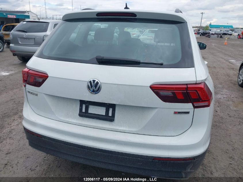 2021 Volkswagen Tiguan S VIN: 3VV0B7AX4MM152799 Lot: 12006117