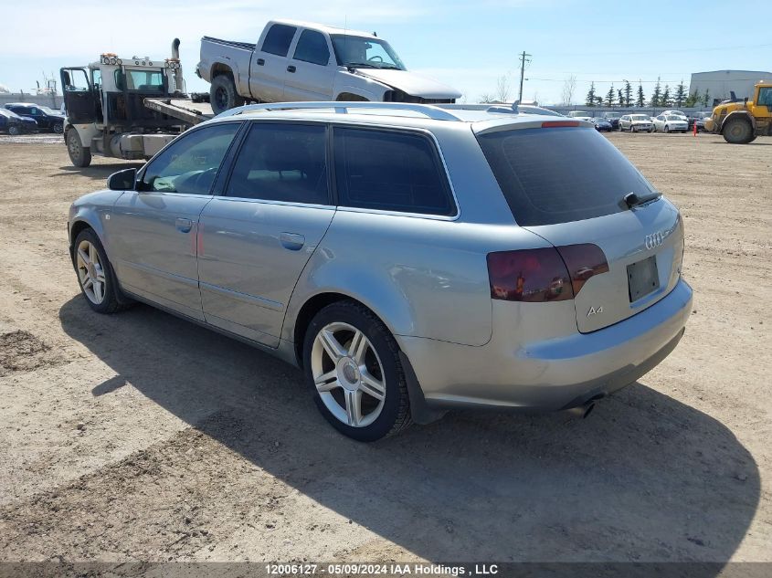 2006 Audi A4 2.0T Avant Quattro VIN: WAUKF78E66A243022 Lot: 12006127