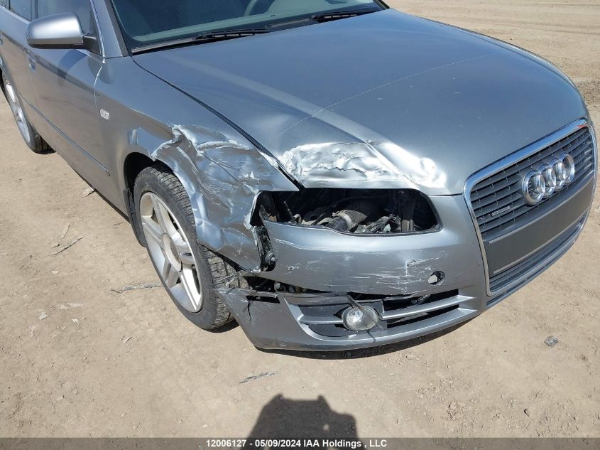2006 Audi A4 2.0T Avant Quattro VIN: WAUKF78E66A243022 Lot: 12006127
