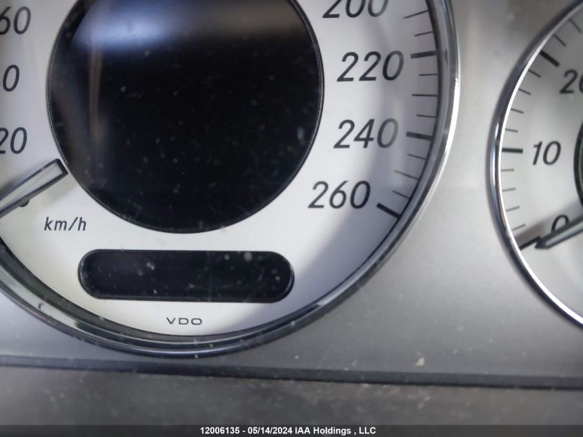 2009 Mercedes-Benz E-Class VIN: WDBUF87X89B435558 Lot: 12006135