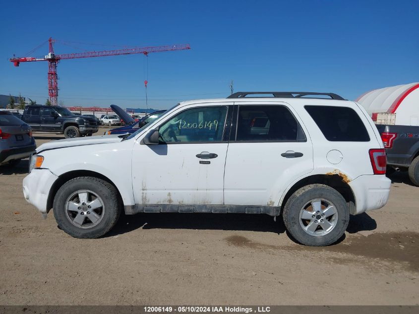 2012 Ford Escape Limited VIN: 1FMCU0D72CKB58708 Lot: 12006149