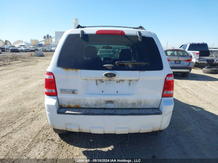 2012 Ford Escape Limited VIN: 1FMCU0D72CKB58708 Lot: 12006149