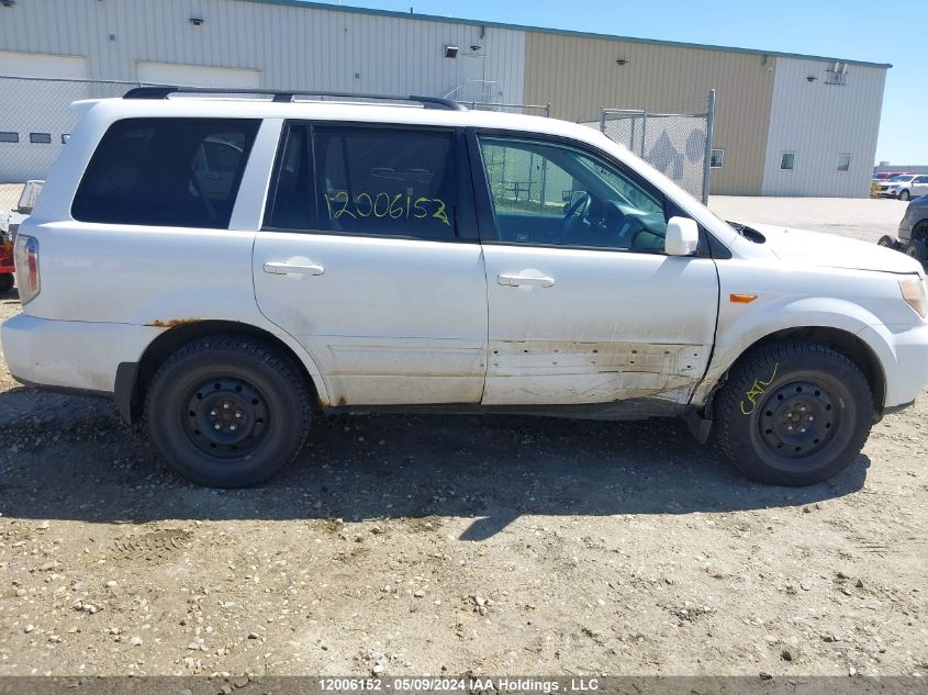 2007 Honda Pilot VIN: 2HKYF18497H002602 Lot: 12006152