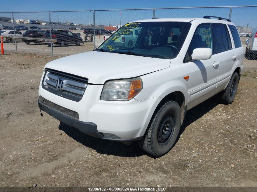 2007 Honda Pilot VIN: 2HKYF18497H002602 Lot: 12006152