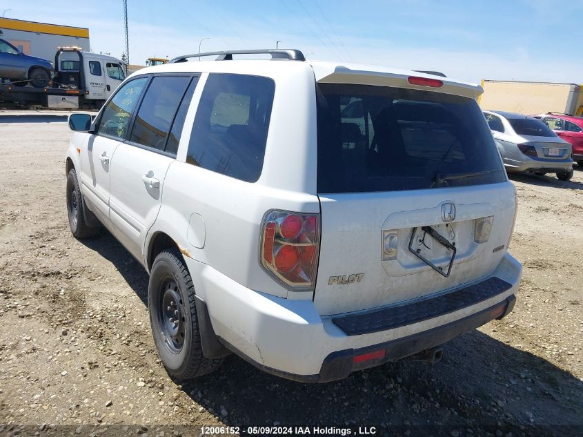 2007 Honda Pilot VIN: 2HKYF18497H002602 Lot: 12006152