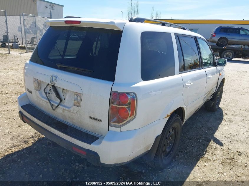 2007 Honda Pilot VIN: 2HKYF18497H002602 Lot: 12006152