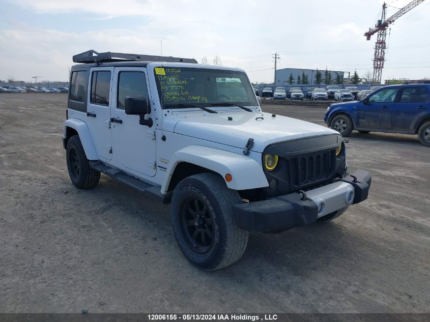 2015 Jeep Wrangler Unlimited Sahara VIN: 1C4BJWEG8FL773191 Lot: 12006155