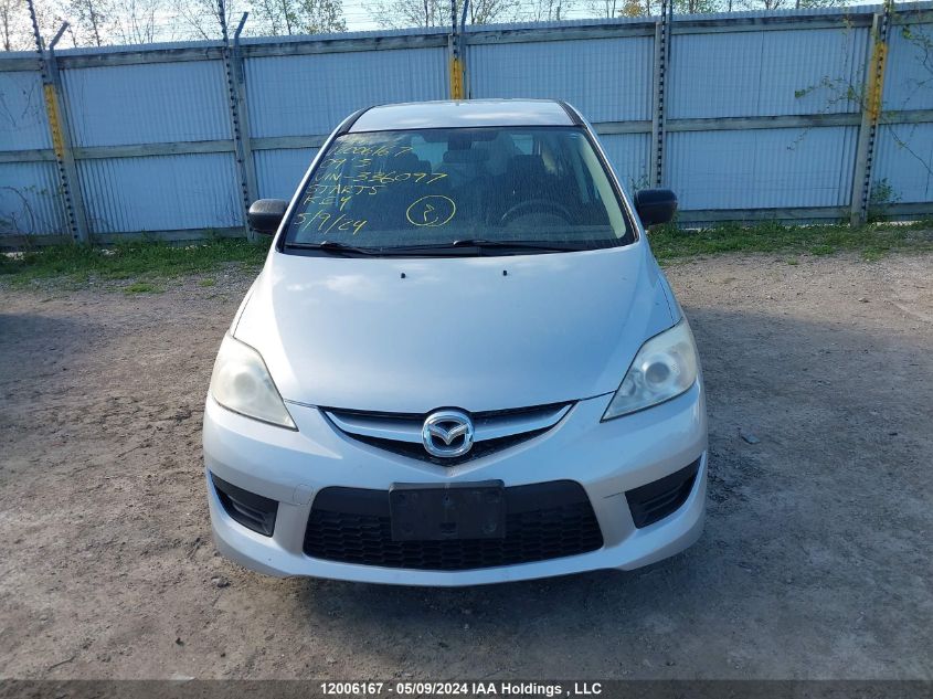 2009 Mazda Mazda5 VIN: JM1CR293890336097 Lot: 12006167