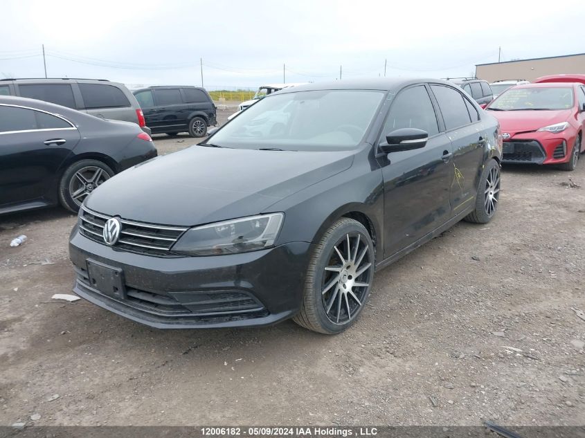 2015 Volkswagen Jetta Sedan VIN: 3VWB07AJ5FM427279 Lot: 12006182