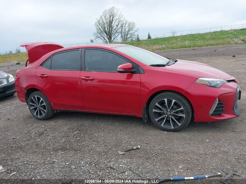 2017 Toyota Corolla Le VIN: 2T1BURHEXHC813770 Lot: 12006184